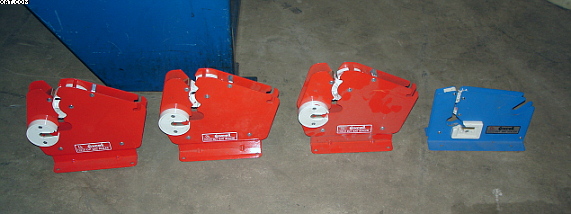 EXCELL Cut Bag Sealers, (3) large and (1) small.